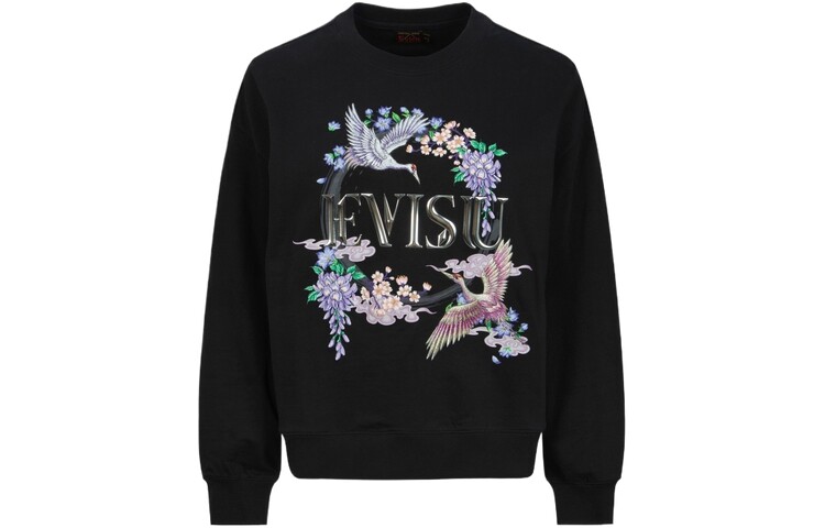 

Толстовка женская черная Evisu, черный
