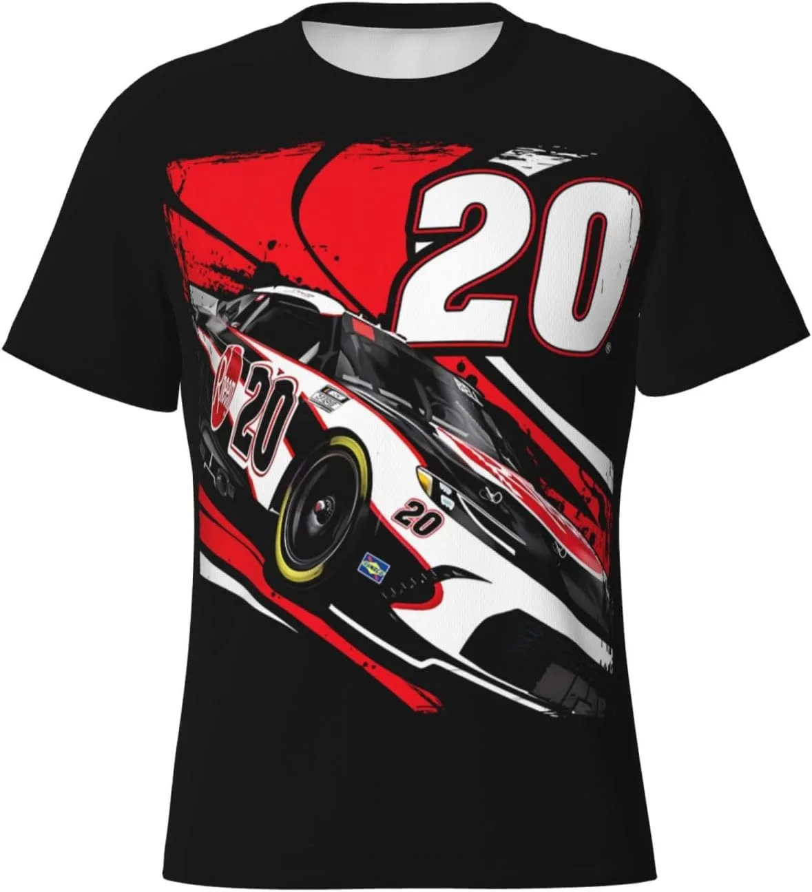 

Футболка Christopher Bell 20 мужская Crewneck, приталенная, спортивная, с коротким рукавом и классическим принтом MTQDJ