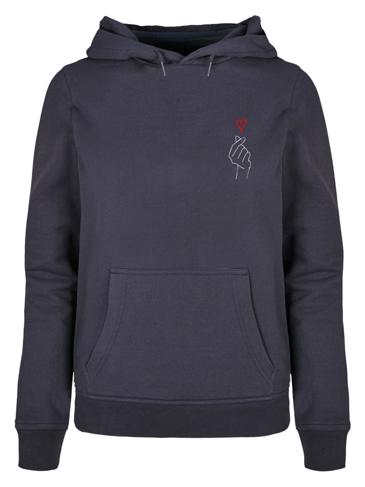 

Толстовка с капюшоном Merchcode, темно-синий