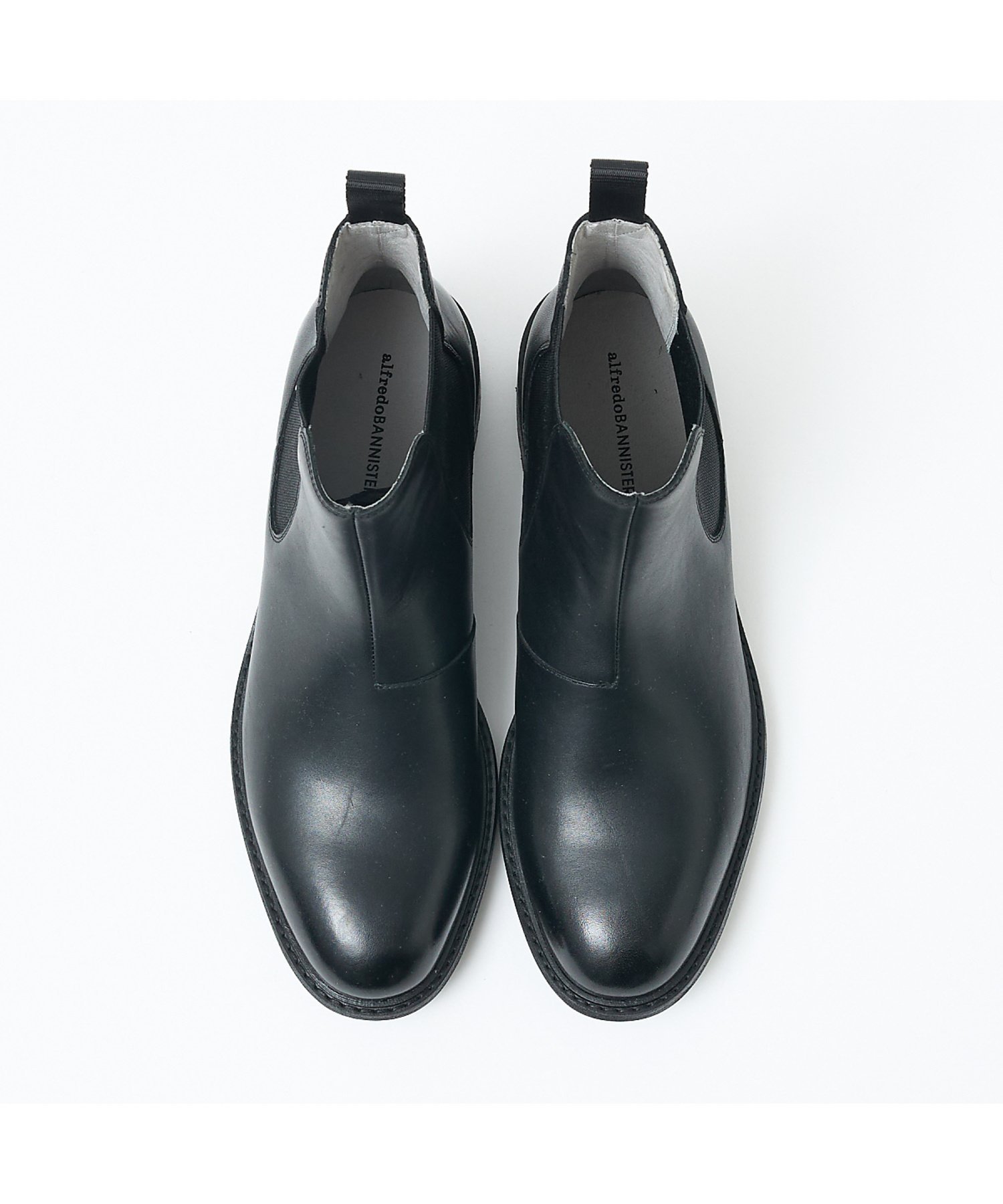 Ботинки с подошвой из стекловолокна и боковыми вставками AlfredoBANNISTER, Black — фото 3