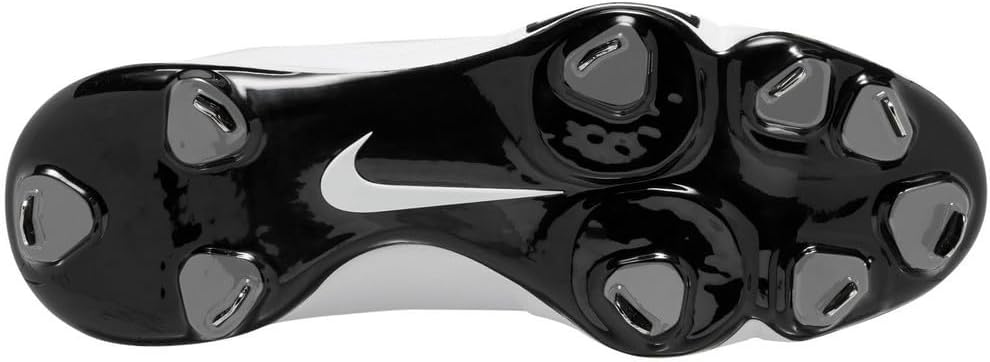 Бейсбольные бутсы Nike Force Zoom Trout 9 Pro Low для мужчин, White/Black/Pure Platinum — фото 3