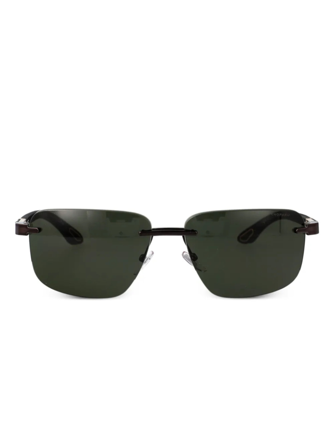 

Солнцезащитные очки Chopard Eyewear в квадратной оправе, черный