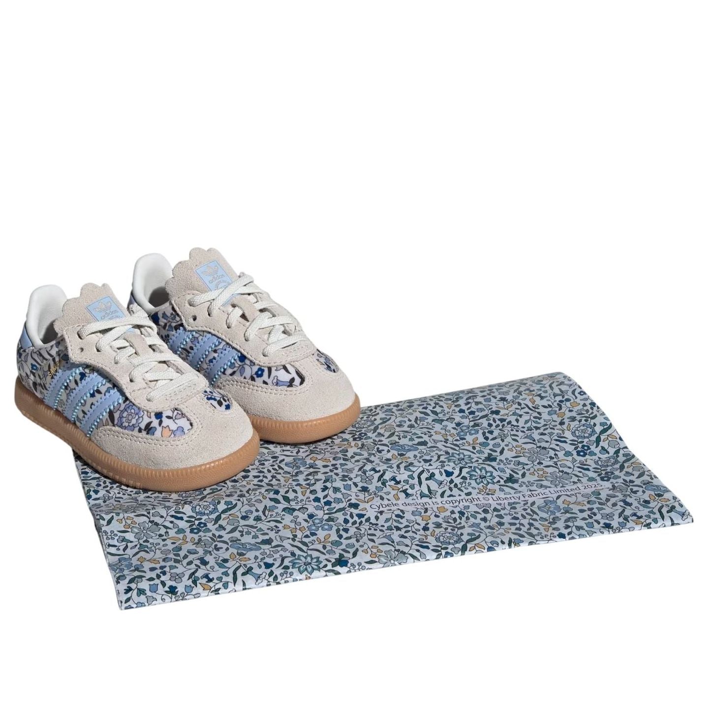 (TD) Adidas x Liberty London Samba OG 'Beige Off White' — фото 3