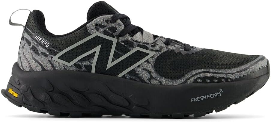 Мужские трейловые кроссовки New Balance Fresh Foam X Hierro V8, черный/серый — фото 3