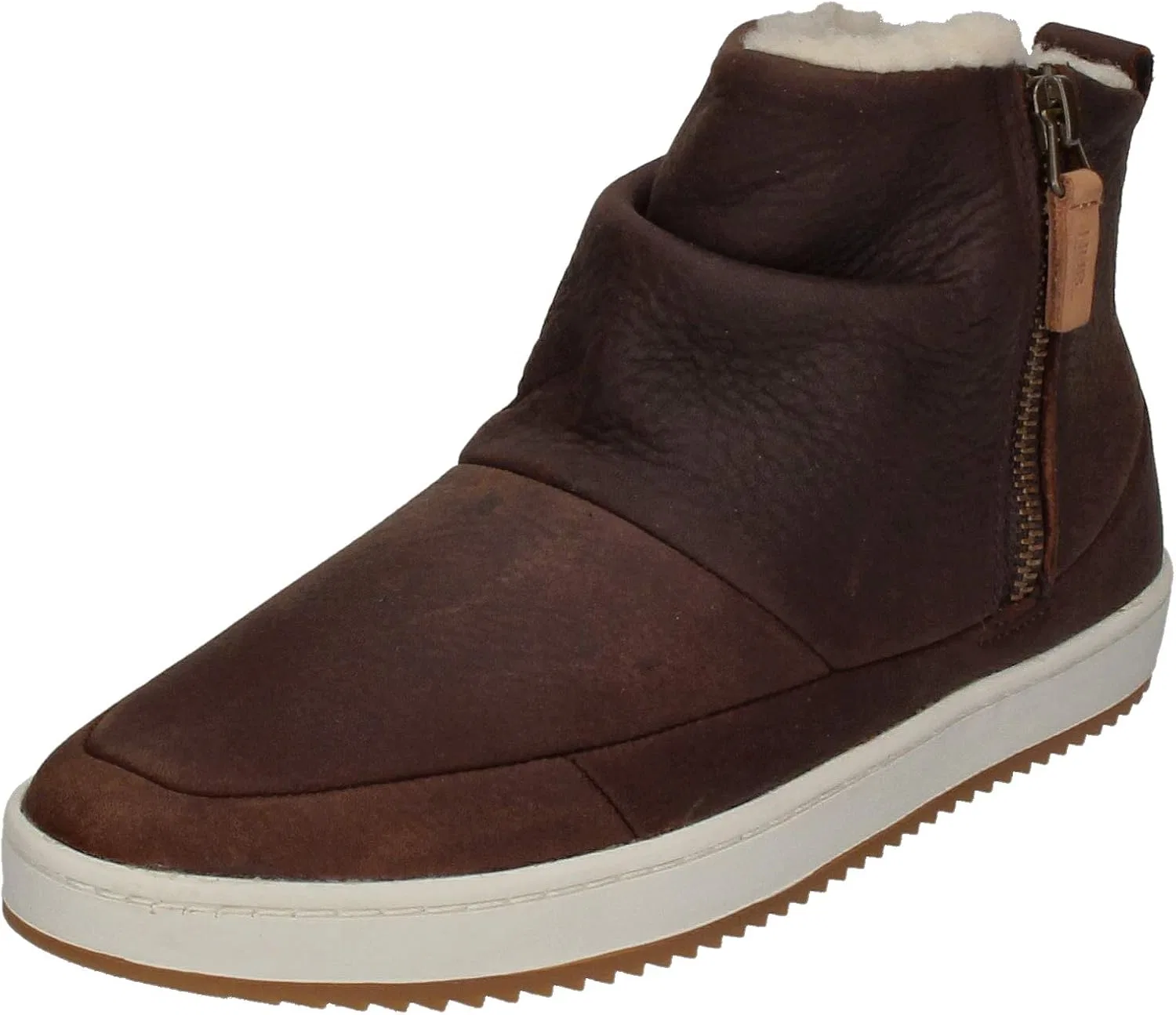 Ботинки Hub Ridge L30 Merlins Leather Dark Brown Off White Dark Gum, Cognac Off White Dark Gum