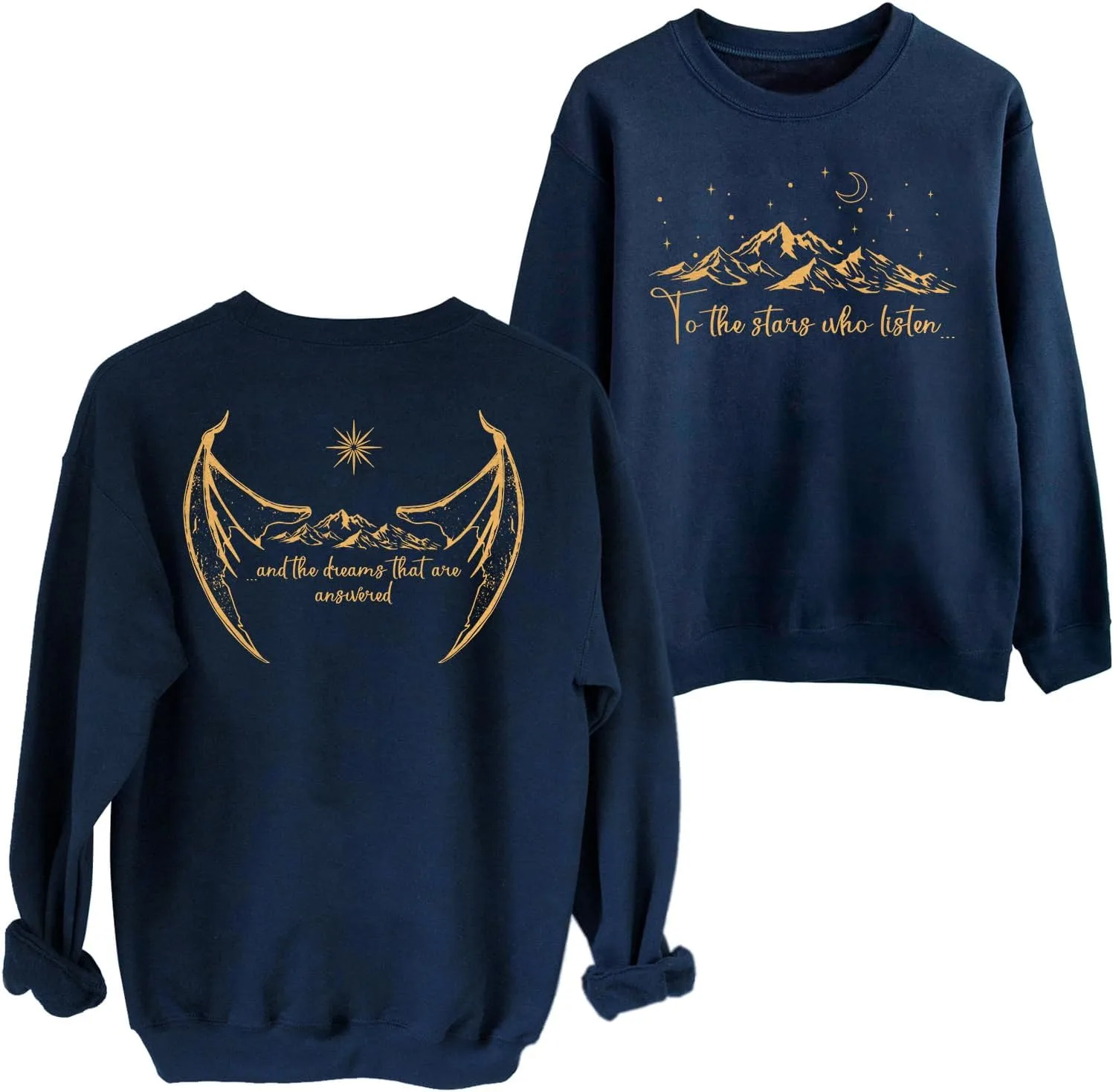 

Толстовка The Stars Who Listen - Acotar Night Court Claretastore