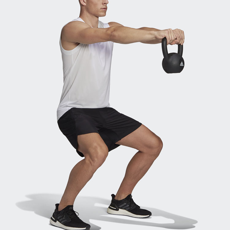 Шорты спортивные D4T мужские черные Adidas — фото 3