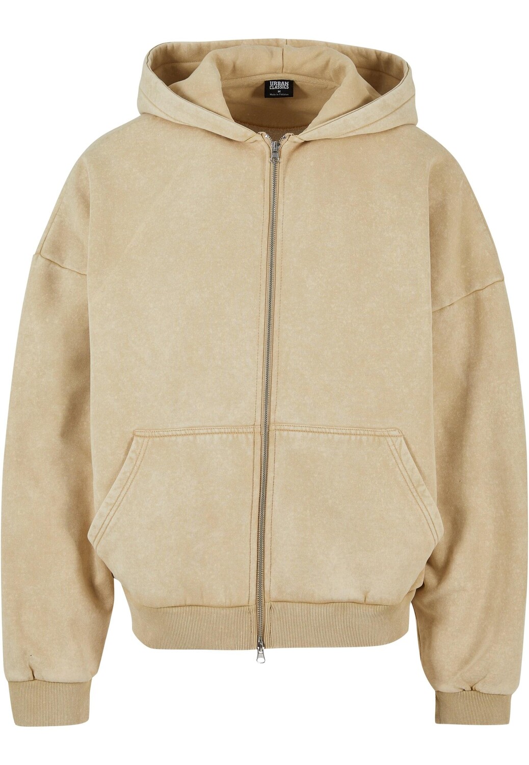 

Толстовка Urban Classics Zip Kapuzenpullover, цвет unionbeige