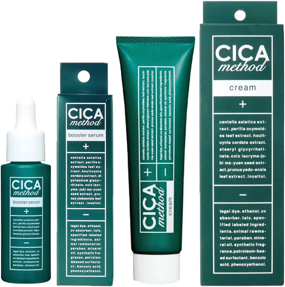 Сыворотка и крем CICA method с экстрактом центеллы азиатской, 28 мл + 100 г