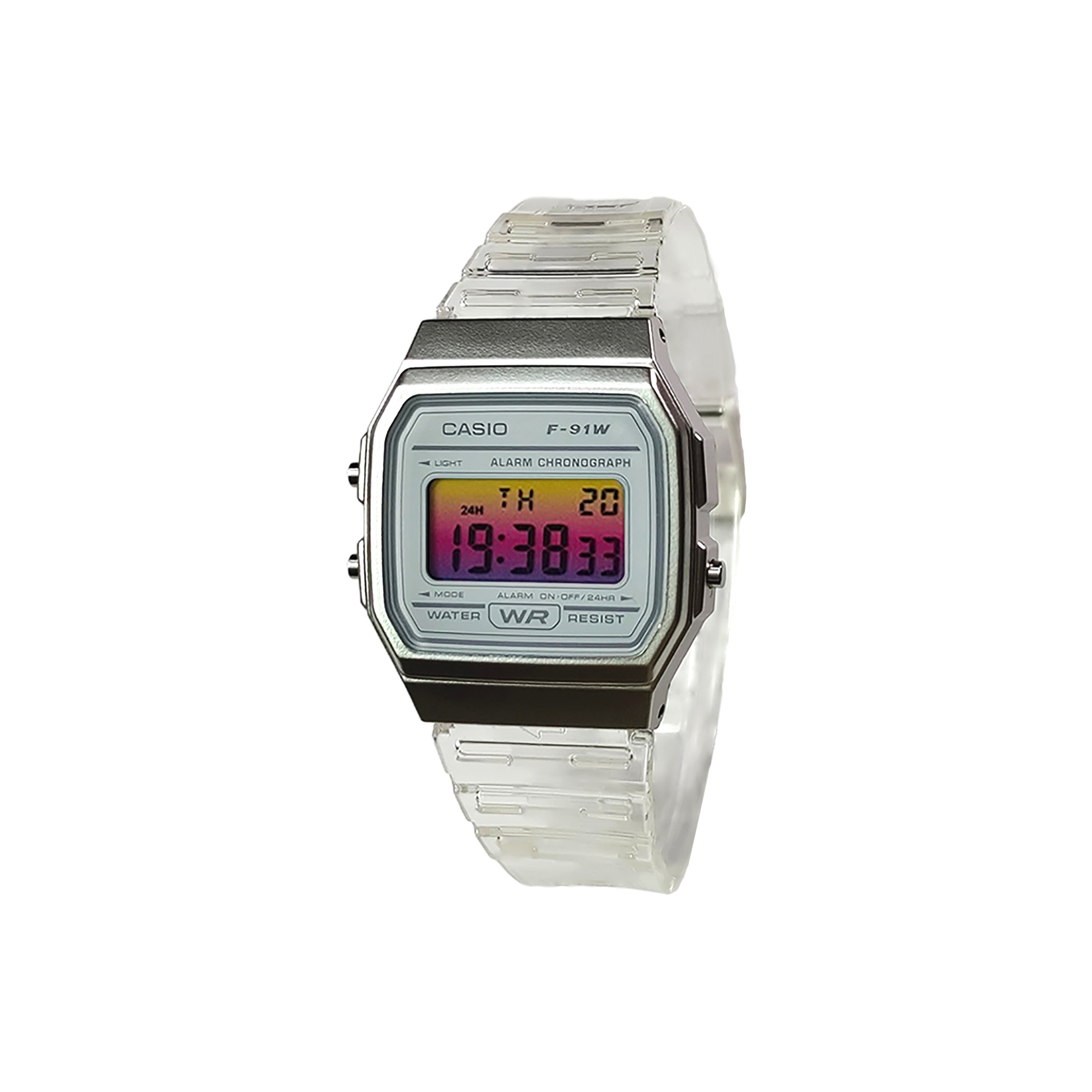 

CASIO Часы Quartz Movement Resin Strap Watch Unisex White Dial
