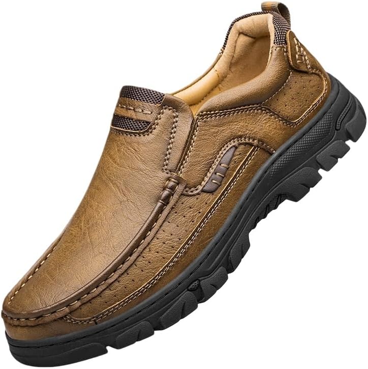 

Мужские повседневные кроссовки большого размера, удобные и дышащие, с прочной резиновой подошвой, из дышащей ткани, подходят для походов на свежем воздухе, прогулок и вождения Clolinde, хаки