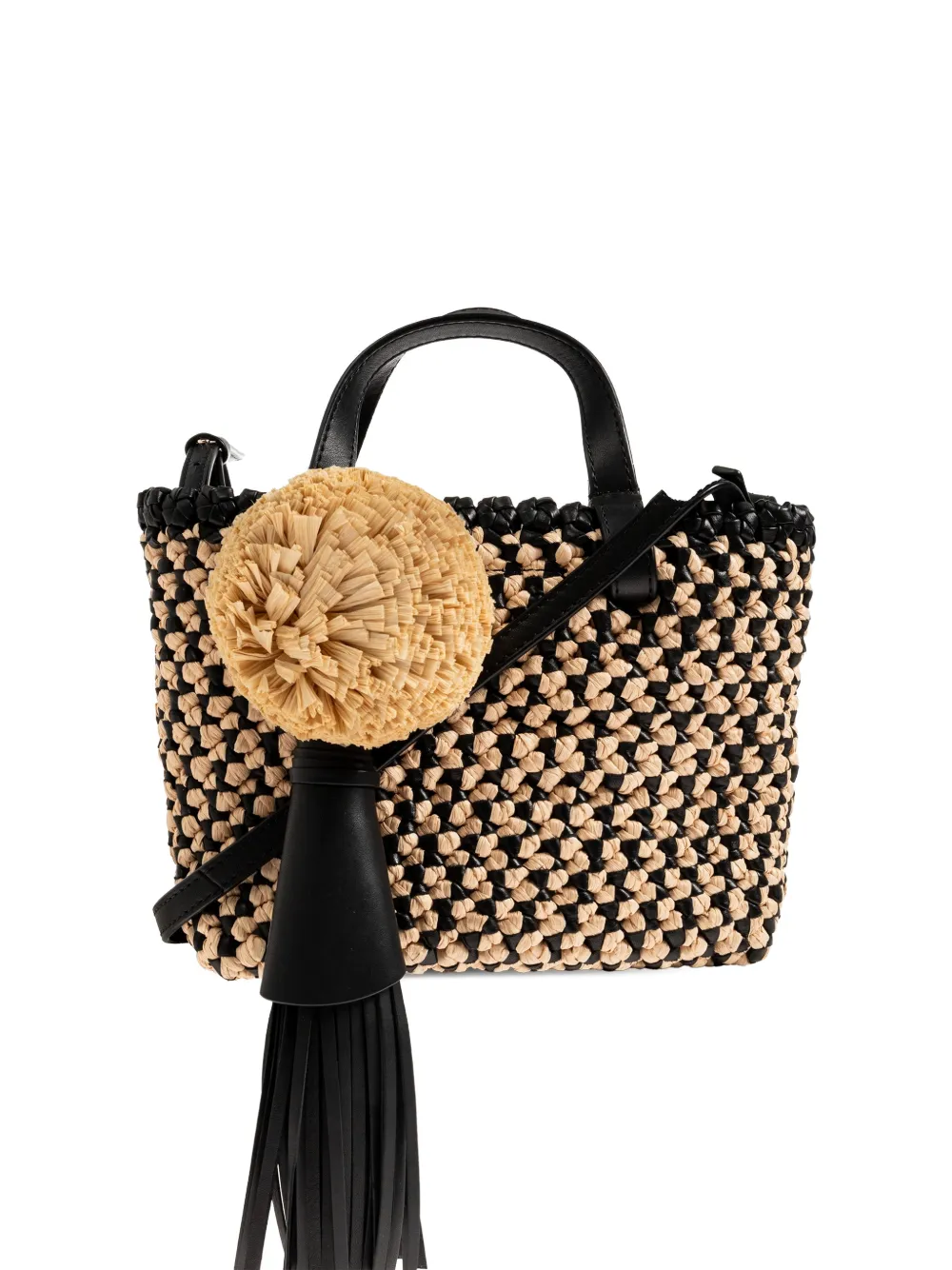 

Плетеная сумка-тоут lali Ulla Johnson, черный