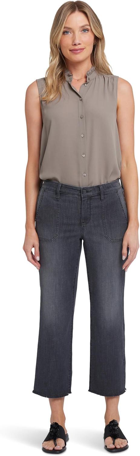 

Джинсы NYDJ Relaxed Piper Crop Jeans, Castile Dream