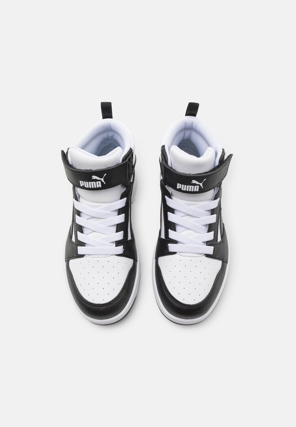 Кроссовки высокие REBOUND V6 MID UNISEX Puma, цвет white/black/shadow gray — фото 4