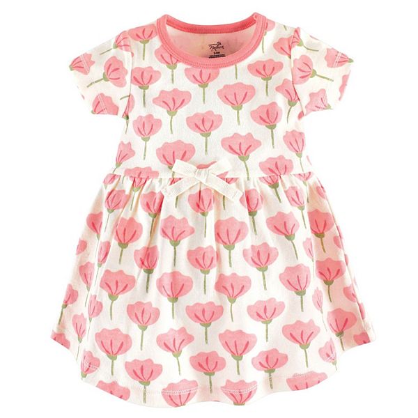 Платье Baby and toddler girl organic cotton с коротким рукавом, 2 шт, tulip Touched By Nature — фото 3