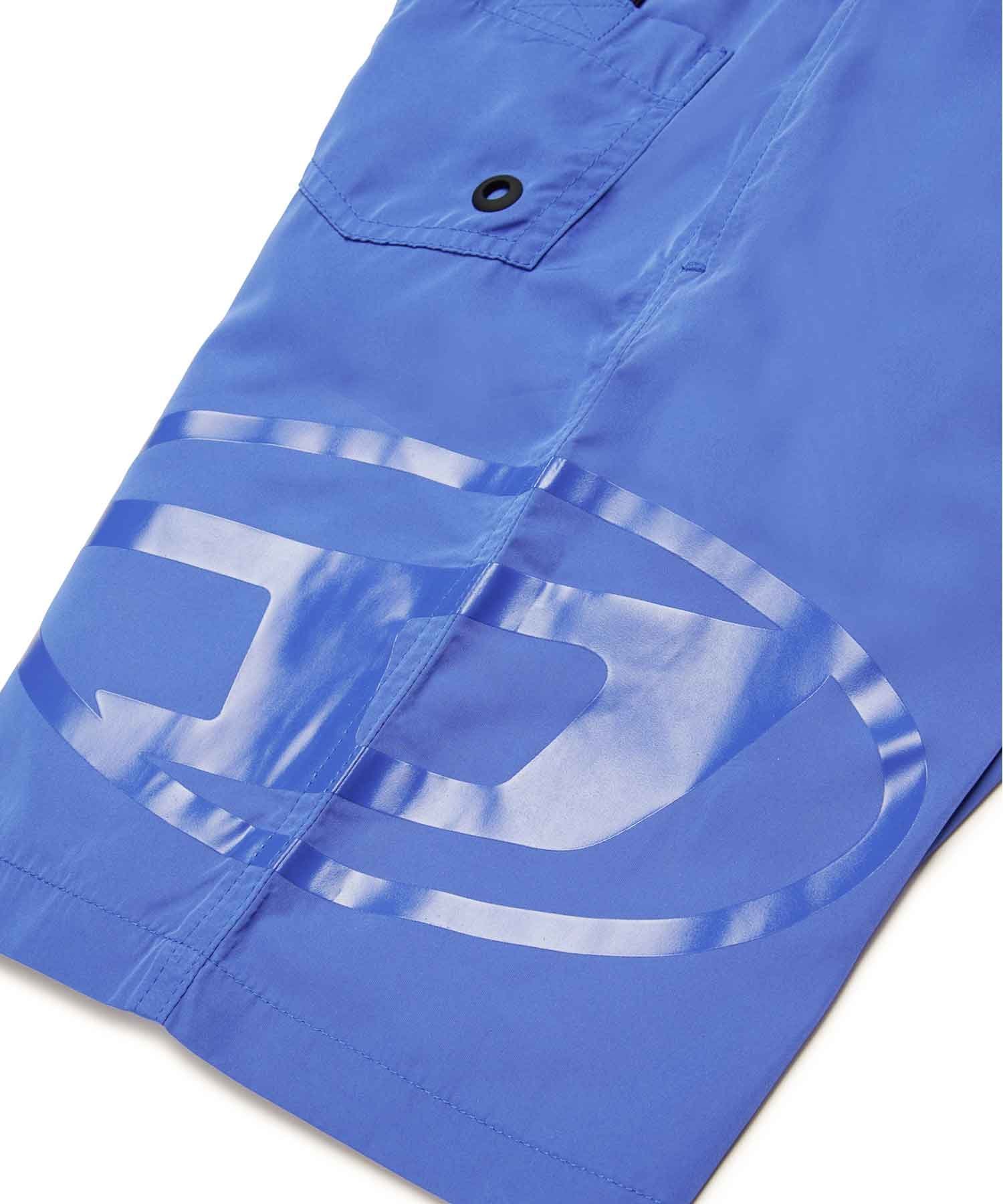 Детские и подростковые купальники с логотипом бренда DIESEL, Blue — фото 4