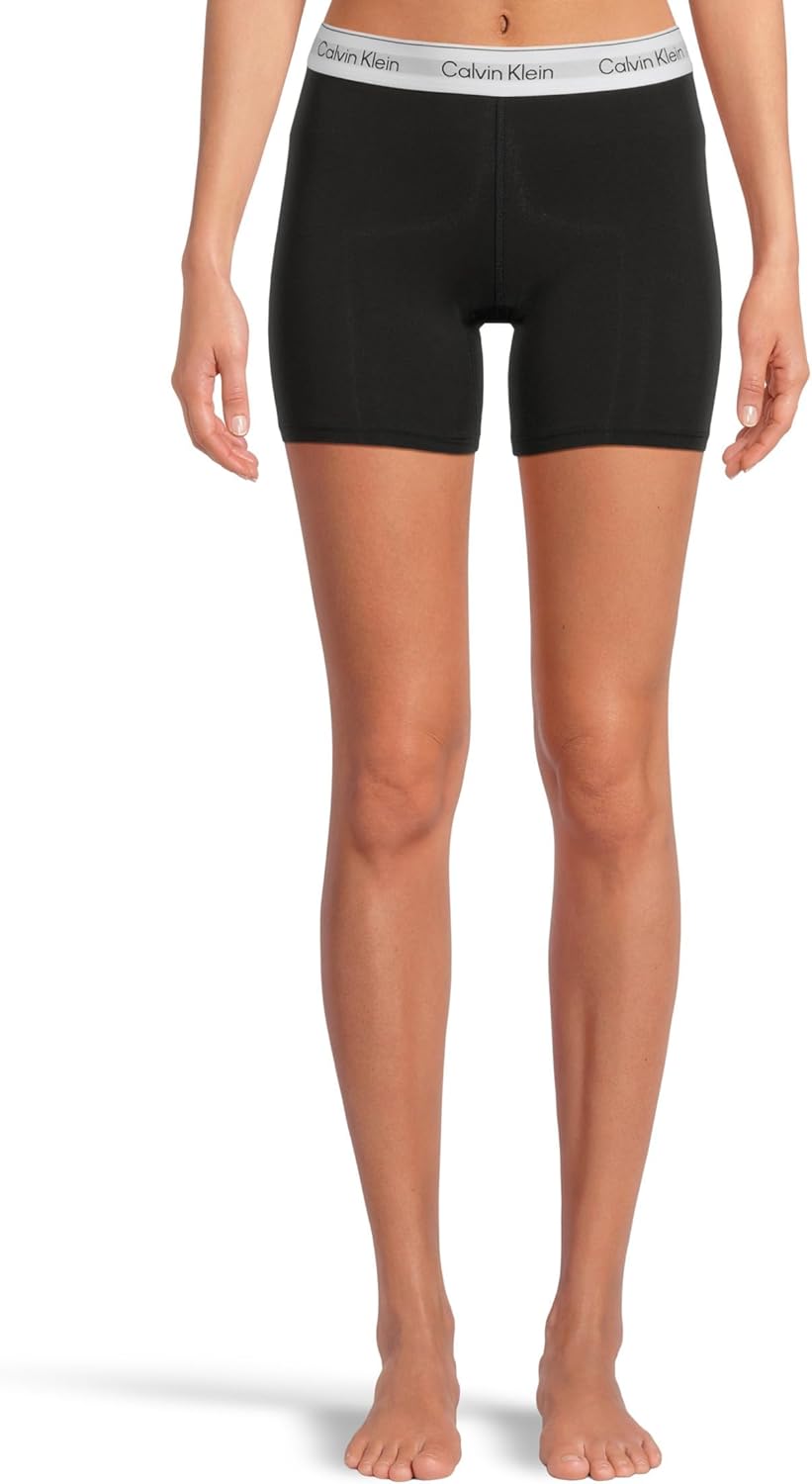 

Женские трусы-боксеры Calvin Klein из хлопка и модала Icon, Black