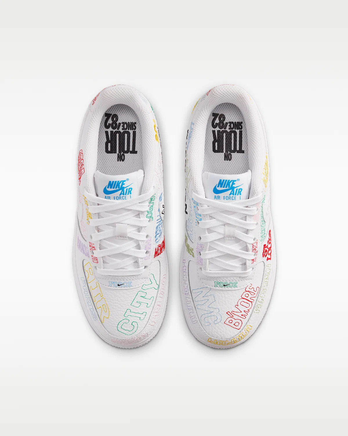 Детские кроссовки Nike Air Force 1 LV8 3, White/White — фото 4