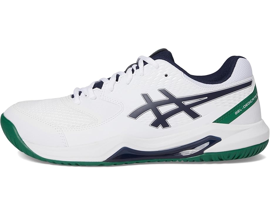 Кроссовки ASICS Gel-Dedicate 8, цвет White / Midnight — фото 4