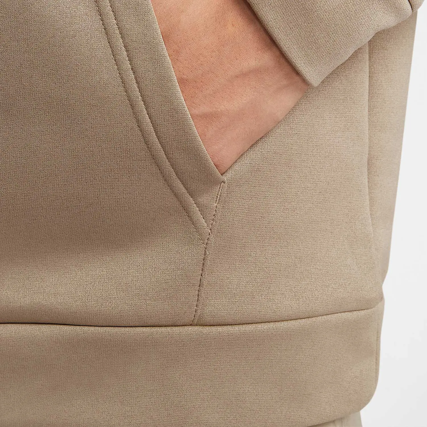 Nike Толстовка Swoosh Therma FIT мужская khaki/black — фото 4