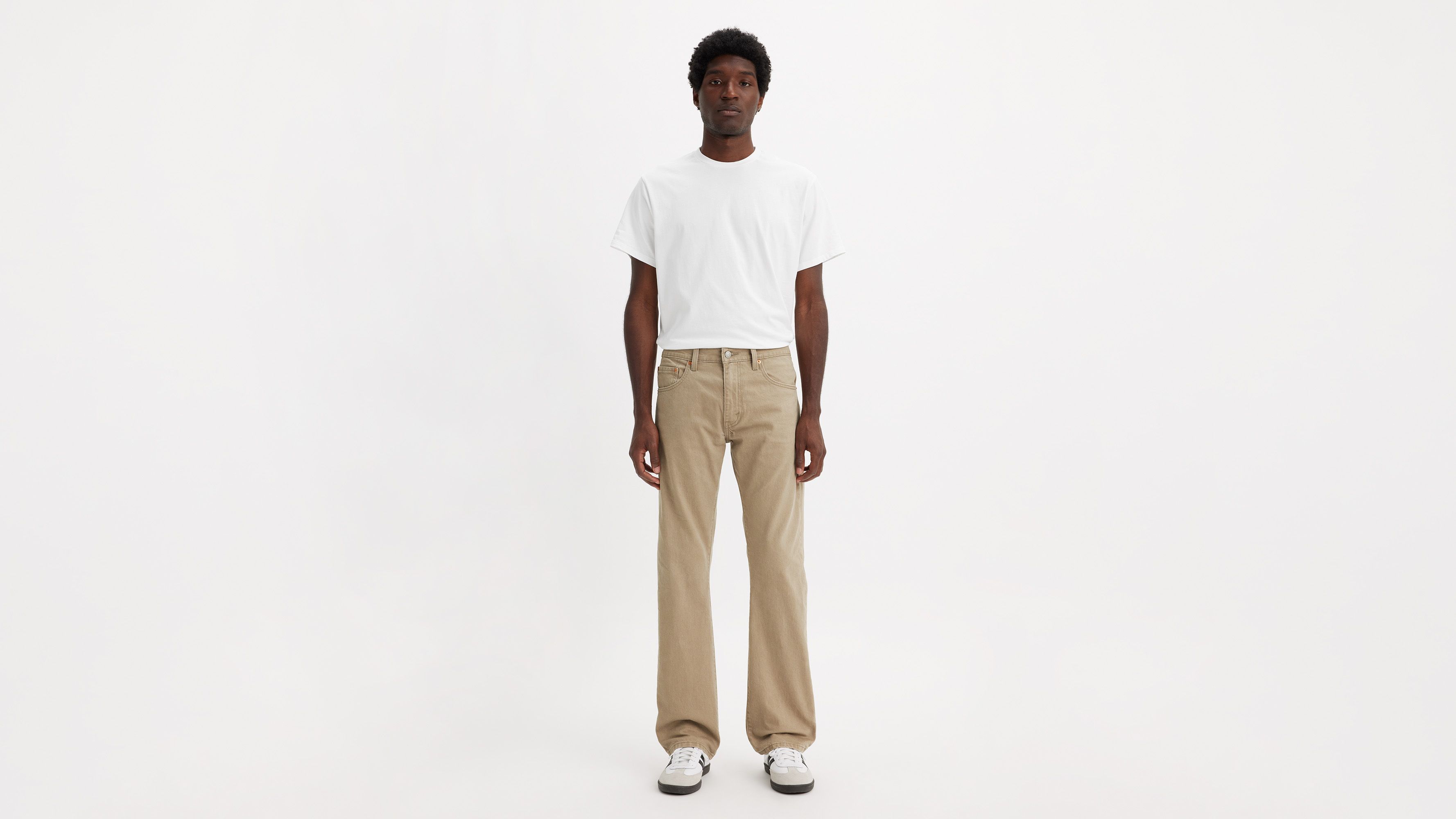 

517 Мужские джинсы Bootcut Levi's, цвет Desert Taupe - Brown - Stretch