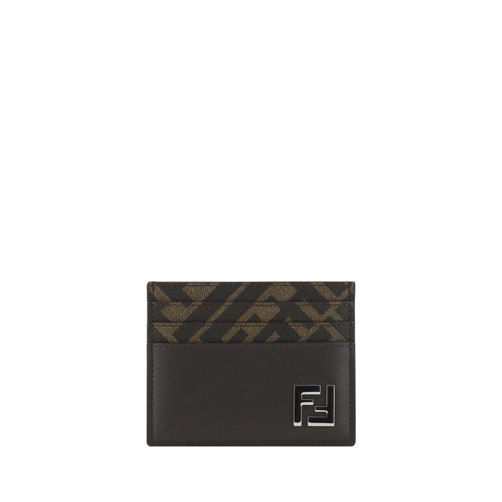 

Держатель карты Fendi, коричневый