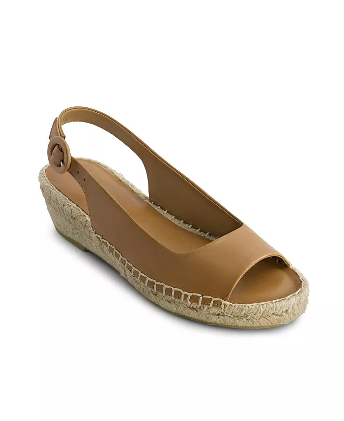 Бернардо Мелайла Эспадрильи на клиновидной подошве Bernardo Footwear, коричневый/бежевый — фото 4