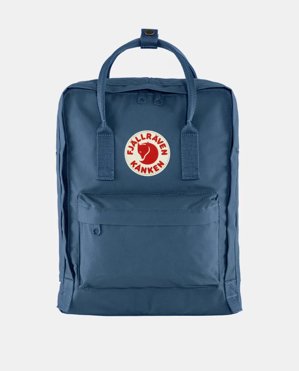 

Рюкзак Kanken синего цвета на молнии Fjällräven, синий