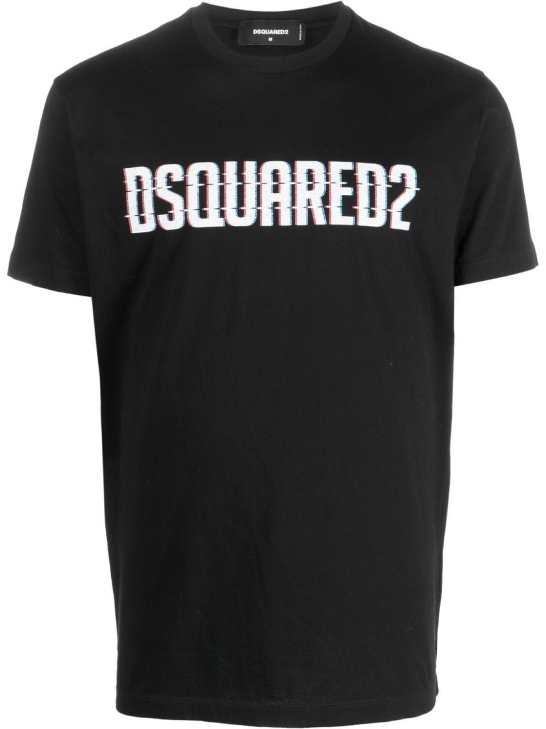 

Dsquared2 logo-print cotton T-shirt, черный