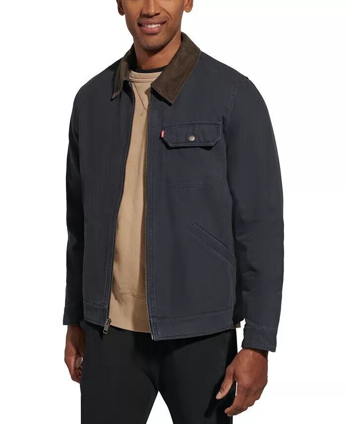 

Мужская куртка из плотной ткани Levi's, синий