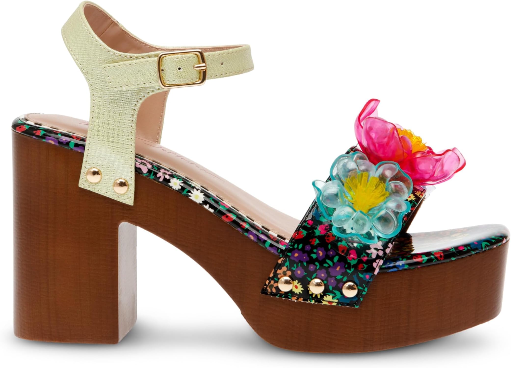 Сандалии Blue by Betsey Johnson Elayne, цвет Black Multi — фото 4