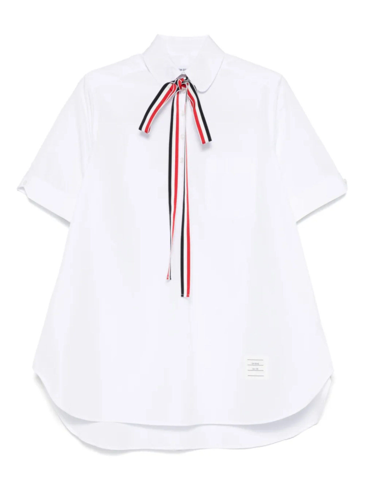 

Рубашка с коротким рукавом Thom Browne, белый