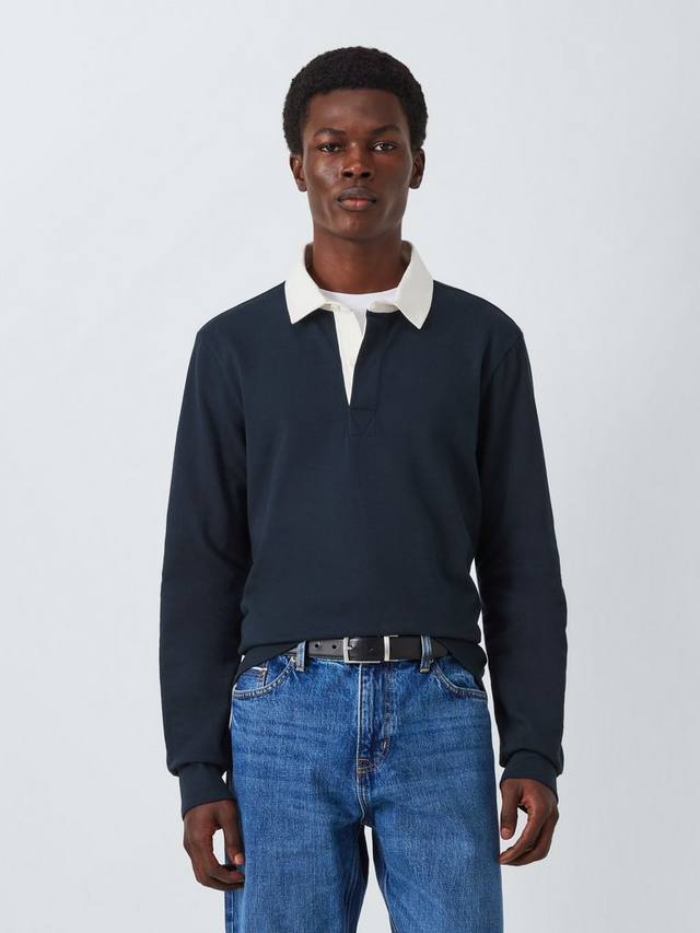 

Хлопковая регбийка John Lewis, Sky Captain