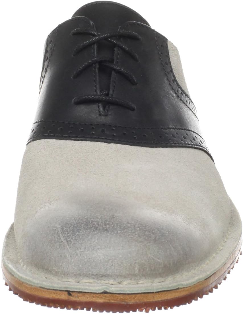 Мужские сандалии Sebago Storrow Saddle Oxford, белый/черный — фото 2