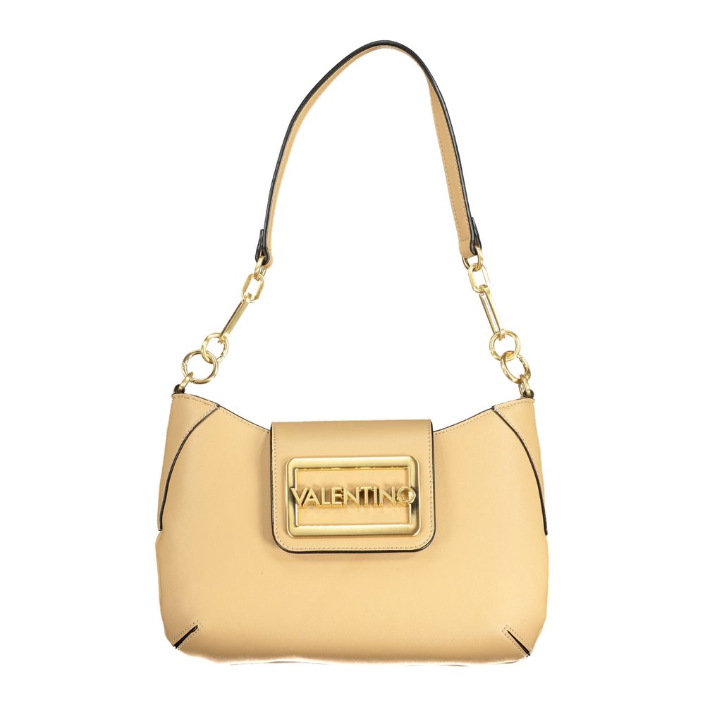 

Бежевая полиэтиленовая сумка Valentino Bags
