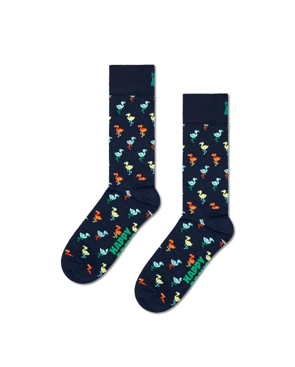 

Носки мужские фламинго Happy Socks, белый