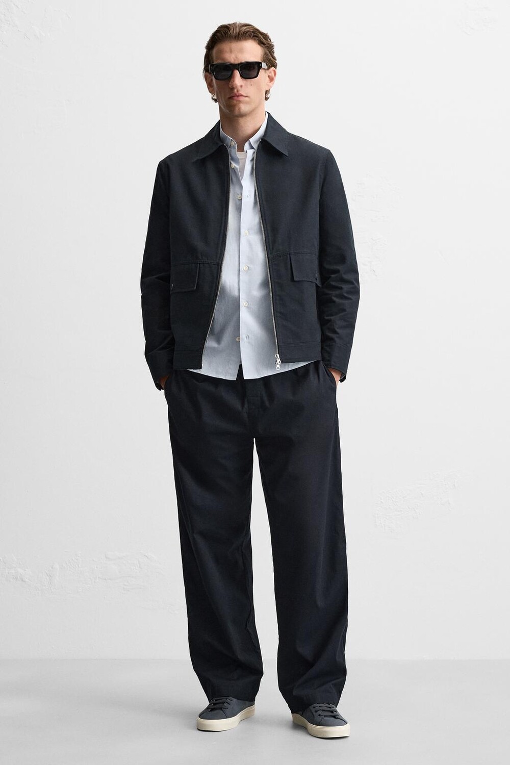 

Базовые кроссовки ZARA, синий