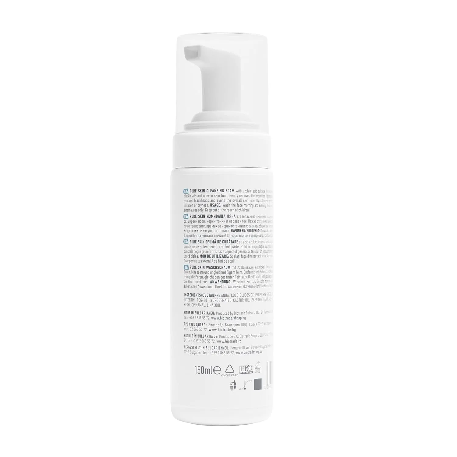 Тоник Biotrade — Очищающая пенка для лица Pure Skin от, 200 мл — фото 4