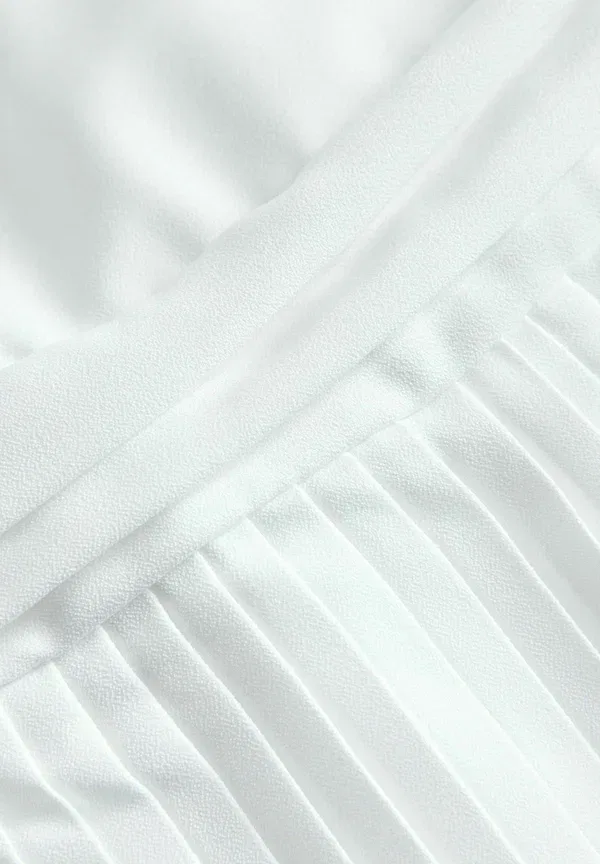 Комбинезон для девочки Regular fit pleated ruffle flower girl jumpsuit Next, белый — фото 2