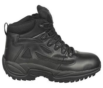 6" водонепроницаемый военный ботинок с мягким носком rapid response rb от Reebok Duty, black — фото 2
