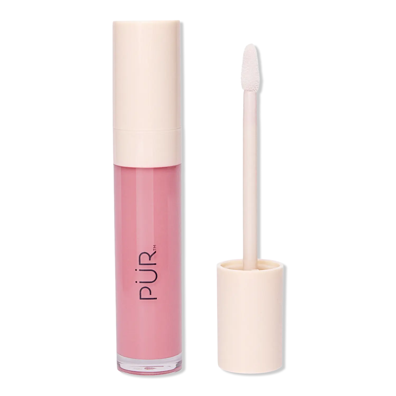 

Блестящий тинт для губ, увеличивающий объем губ, тонирующее масло для губ PÜR, Strawberry Sorbet (natural pink)