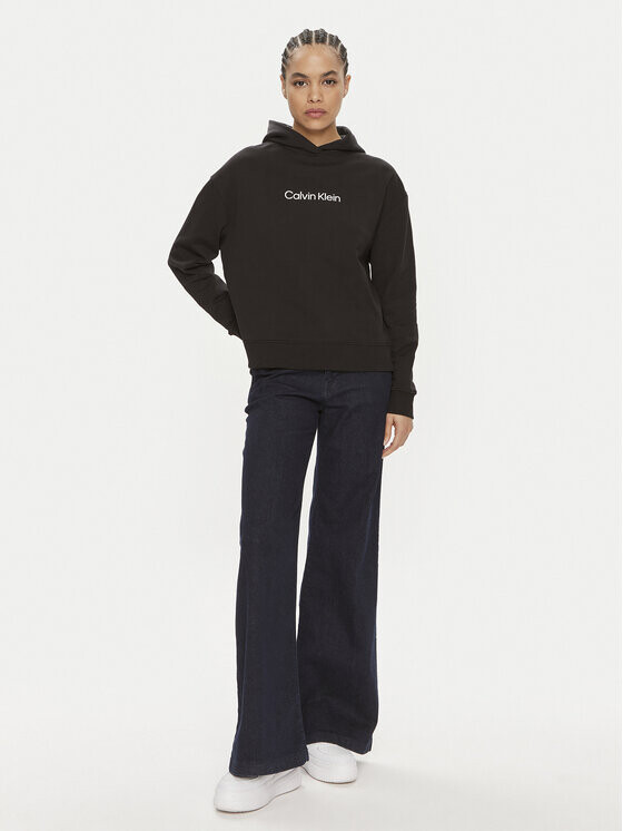 Толстовка стандартного кроя Calvin Klein, черный — фото 2