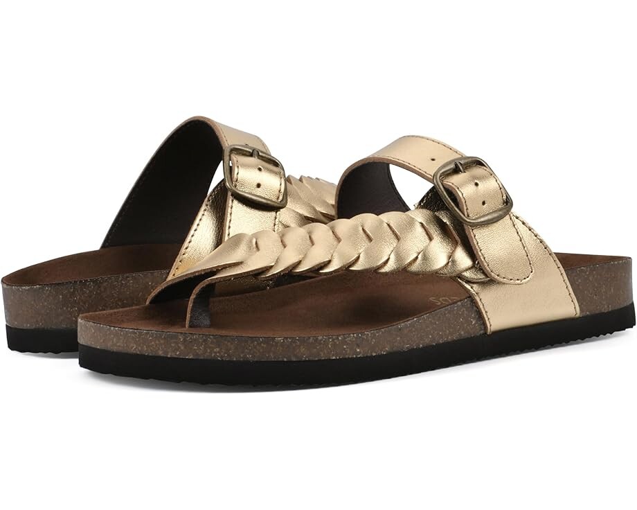 

Сандалии White Mountain Happier, цвет Antique/Gold Leather