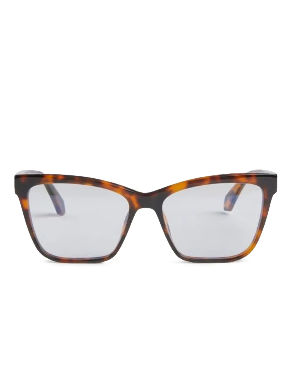 

Солнцезащитные очки в квадратной оправе Off-White Eyewear, коричневый