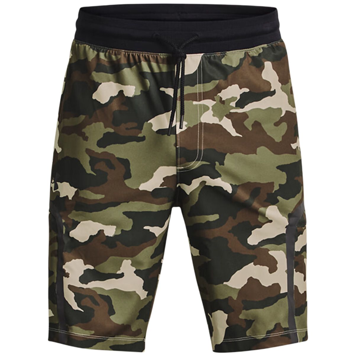 

Спортивные шорты мужские Under Armour, черный/зеленый/коричневый