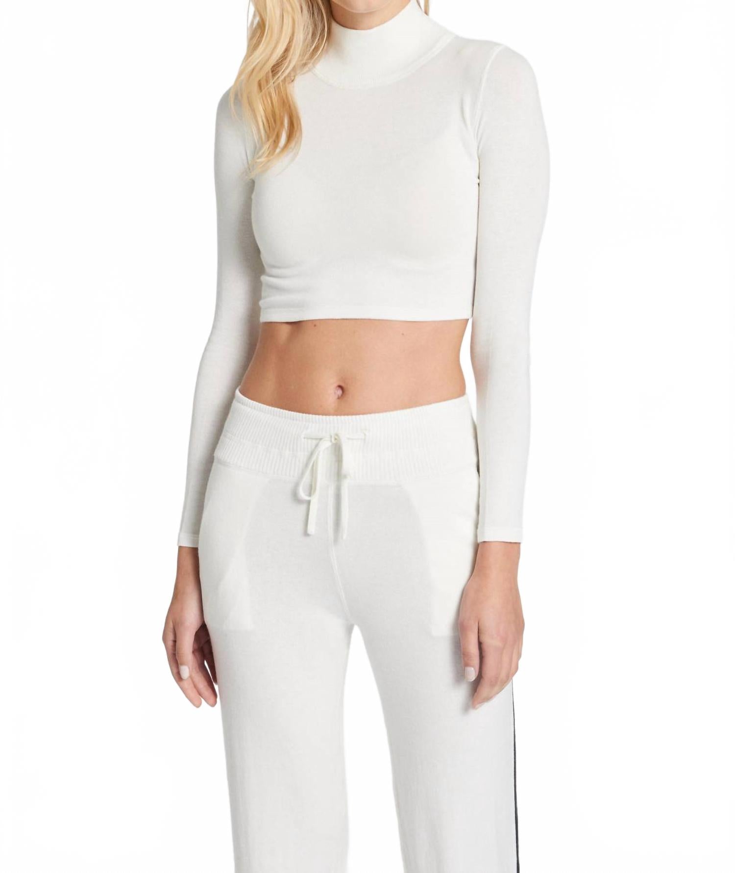 

Mykonos Crop In Marshmallow LEIMERE, Marshmallow