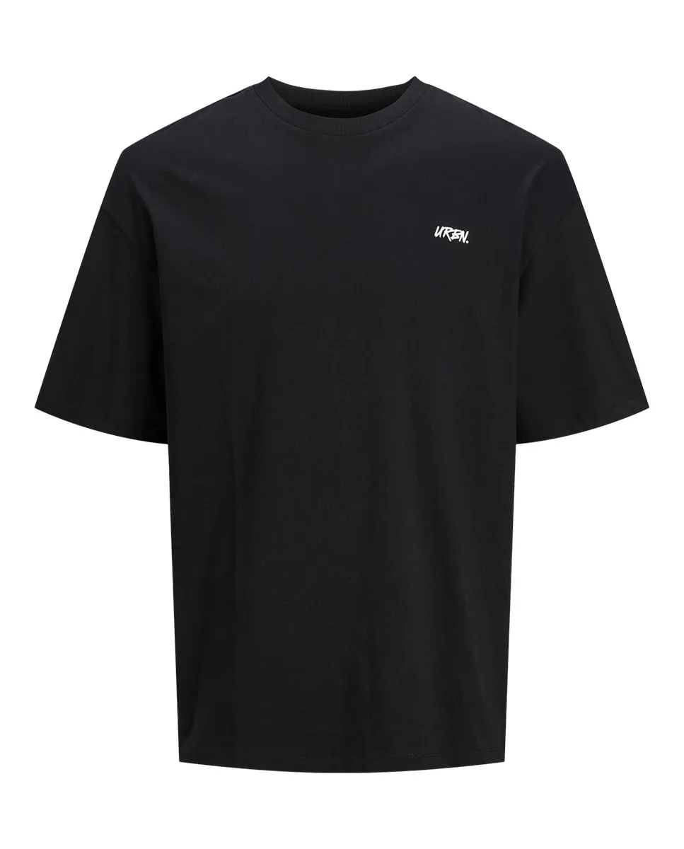 

Футболка мужская с короткими рукавами и круглым вырезом Jack & Jones, черный
