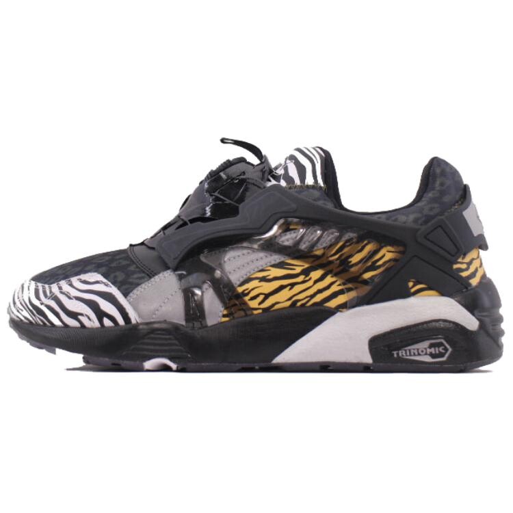 

Кроссовки для бега Disc Blaze унисекс с низким верхом, черные/серебристые Puma