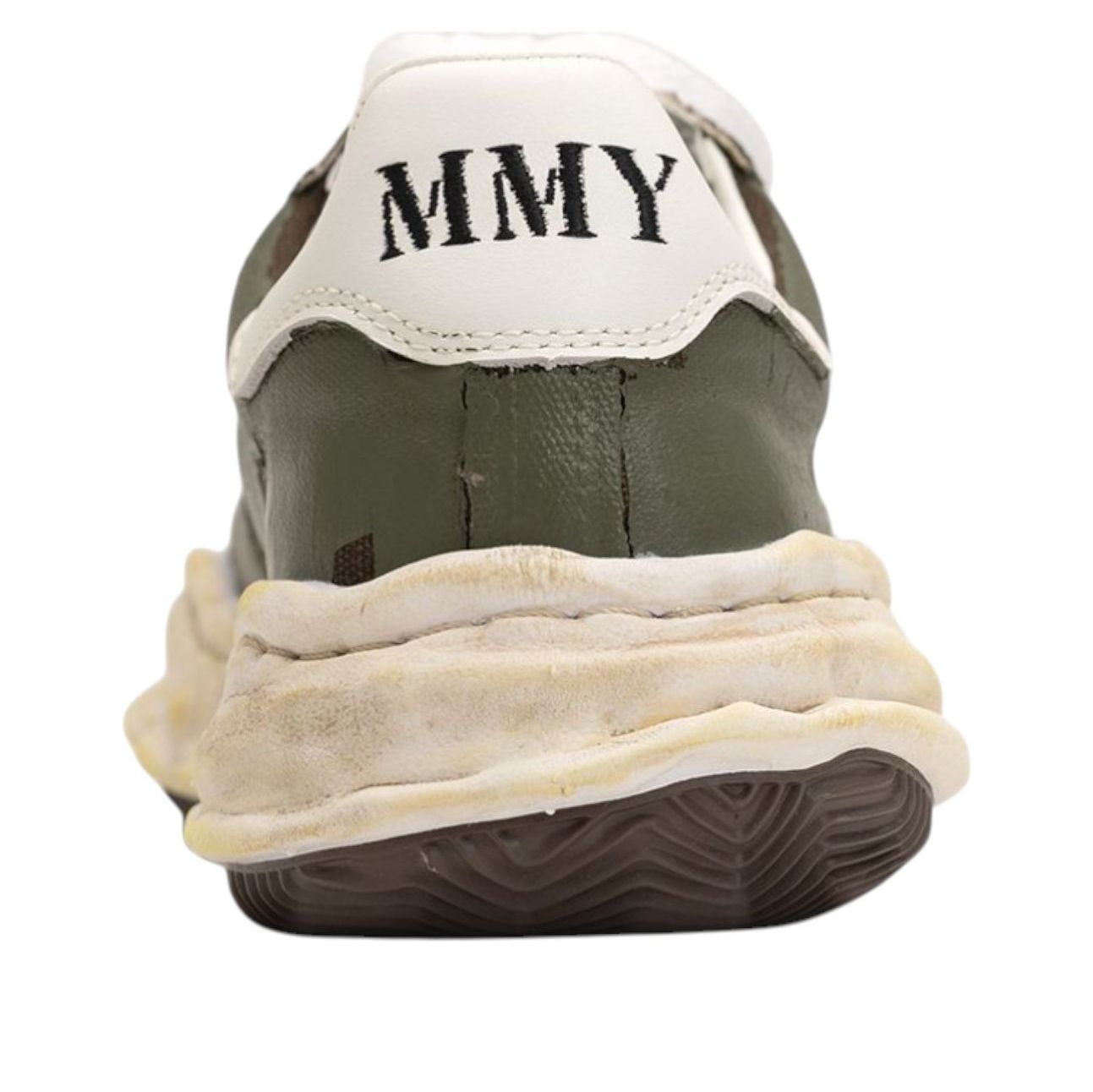 Кроссовки Maison MIHARA YASUHIRO Blakey OG Sole Film Attached Canvas Low-top 'Khaki' — фото 4