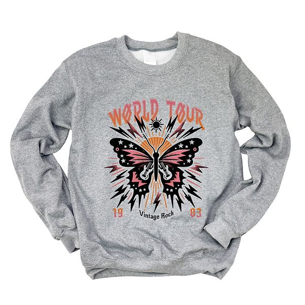 

Винтажный свитшот world tour Simply Sage Market, Graphite